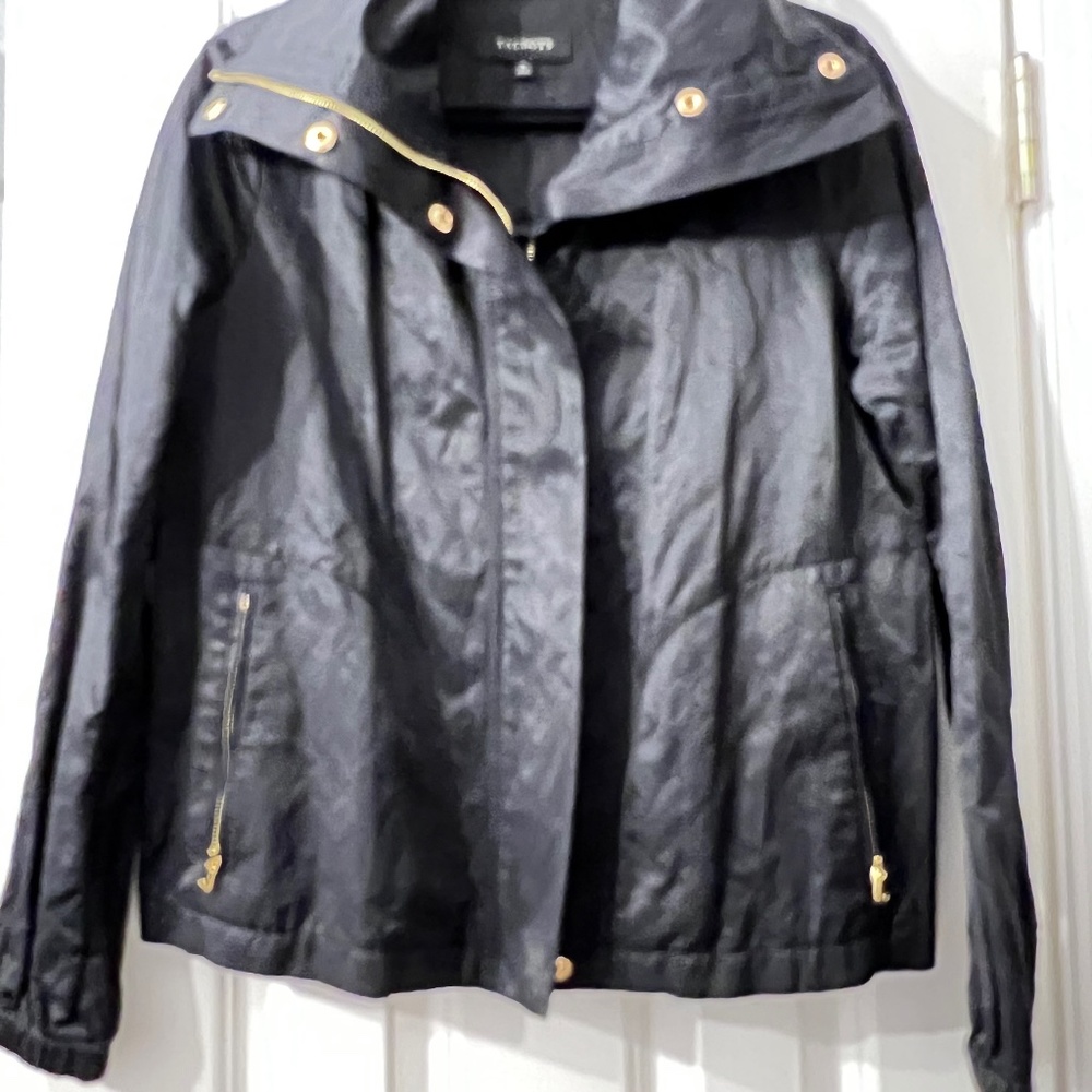 Talbots black barely worn jacket